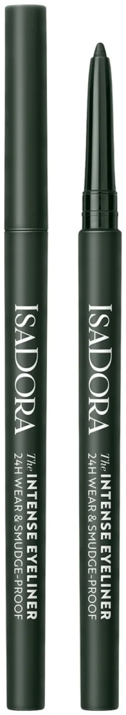 Isadora The Intense Eyeliner Silmänrajauskynä 24H Wear & Smudge-proof 60 Intense Black 0,35g