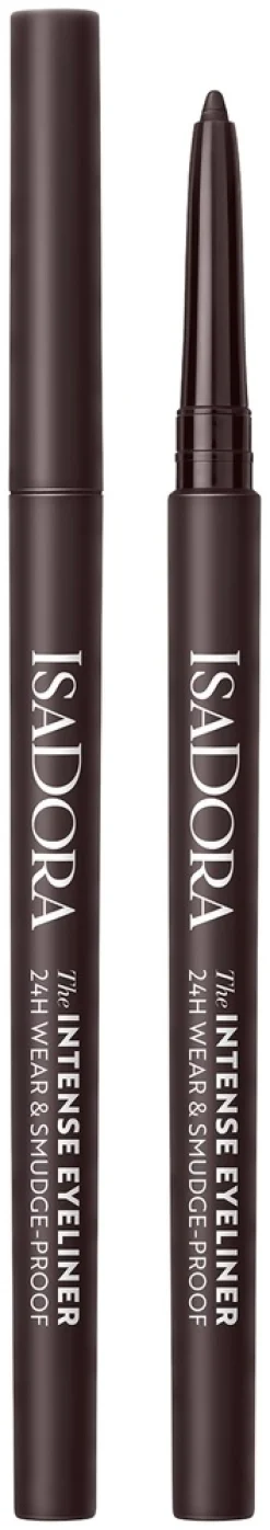 Isadora The Intense Eyeliner Silmänrajauskynä 24H Wear & Smudge-proof 60 Intense Black 0,35g
