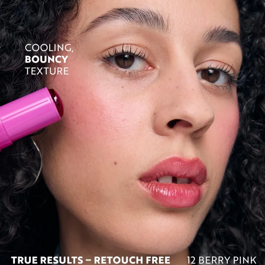 IsaDora The Lip & Cheek Tint Cooling Jelly Stick Poskipuna 12 Berry Pink 12 g