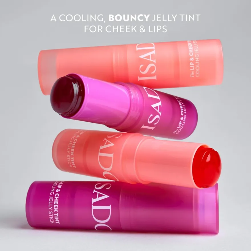 IsaDora The Lip & Cheek Tint Cooling Jelly Stick Poskipuna 12 Berry Pink 12 g