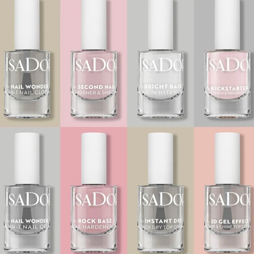IsaDora The Nail Wonder 6 in 1 Nail Gel 09 Clear 6-in-1Kynsigeeli 5 ml