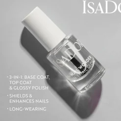 IsaDora The Nail Wonder 3 in 1 Nail Polish 01 Clear 3-in-1 Kynsilakka 5 ml