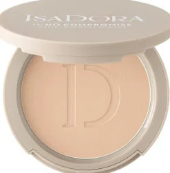 Isadora The No Compromise Matte Longwear Powder puuteri 66 Warm Beige 7 g
