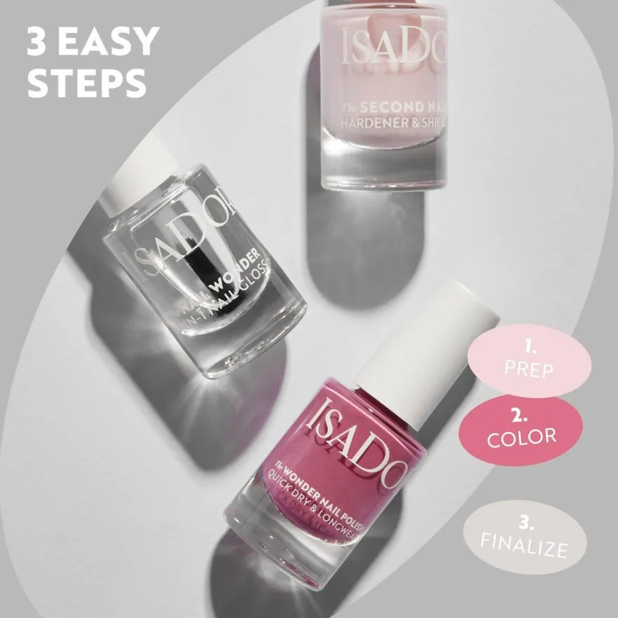 IsaDora The Rock Base Nail Hardener & Ridge Filler 07 Rock Base Kynnenvahvistaja 5 ml