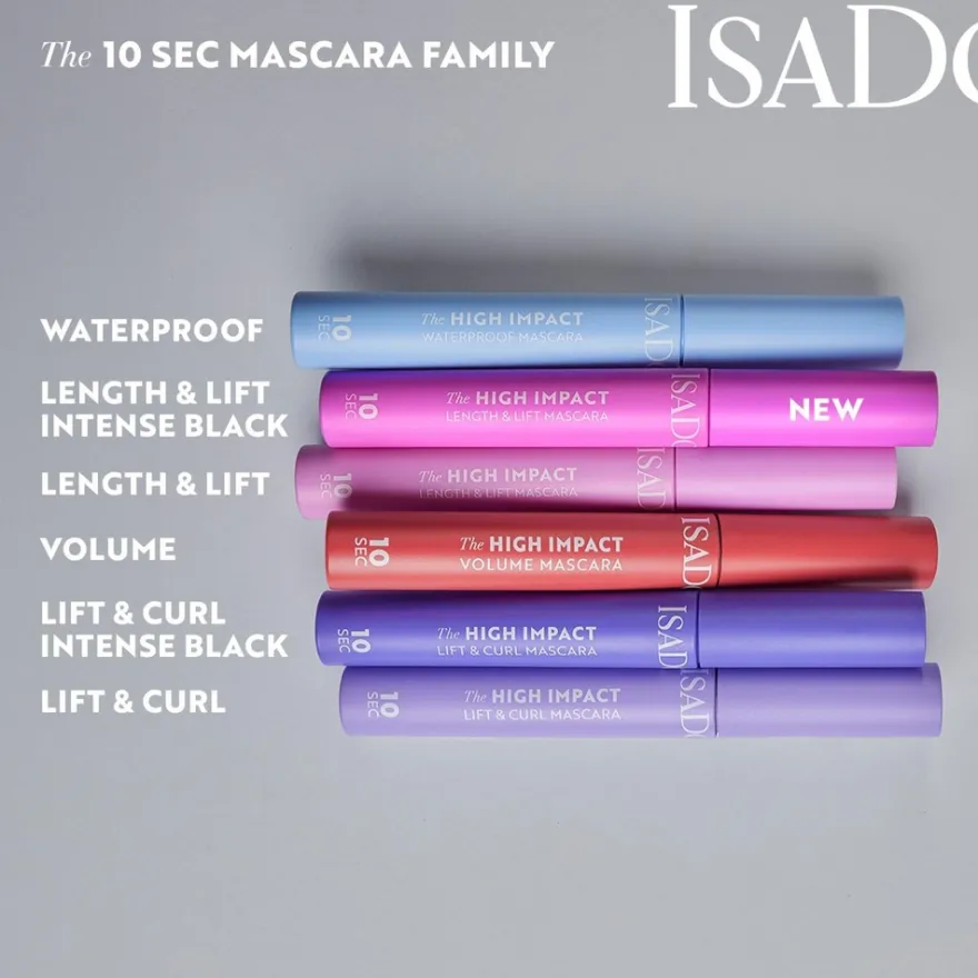 Isadora The 10 sec High Impact Volume Mascara 01 Black 9 ml