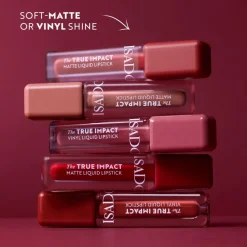 IsaDora The True Impact Vinyl Liquid Lipstick Nestemäinen Huulipuna 12 Sincere 4,8 ml
