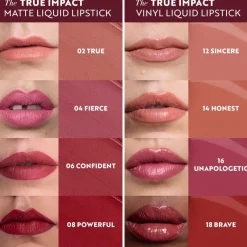 IsaDora The True Impact Vinyl Liquid Lipstick Nestemäinen Huulipuna 12 Sincere 4,8 ml