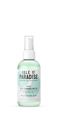 Isle of Paradise Self-Tanning Water Medium -itseruskettava suihke 200ml