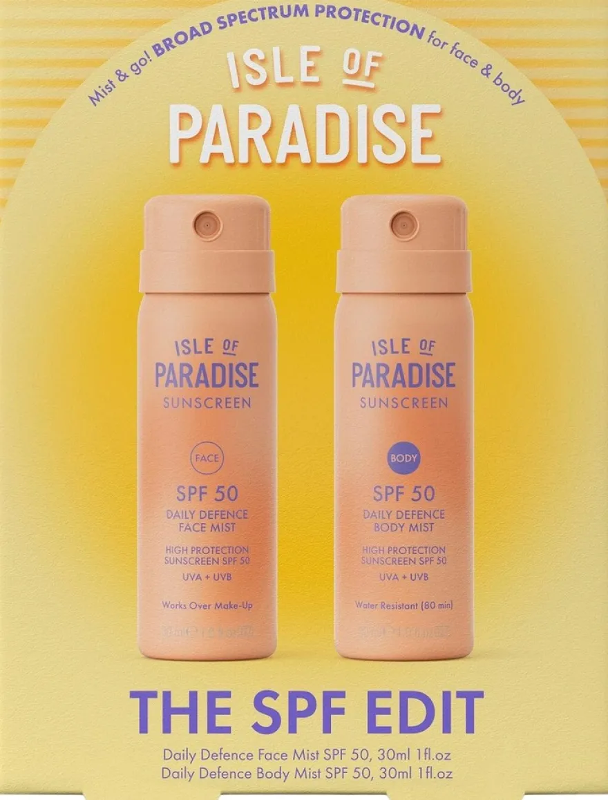 Isle Of Paradise The SPF Edit -aurinkosuojasetti