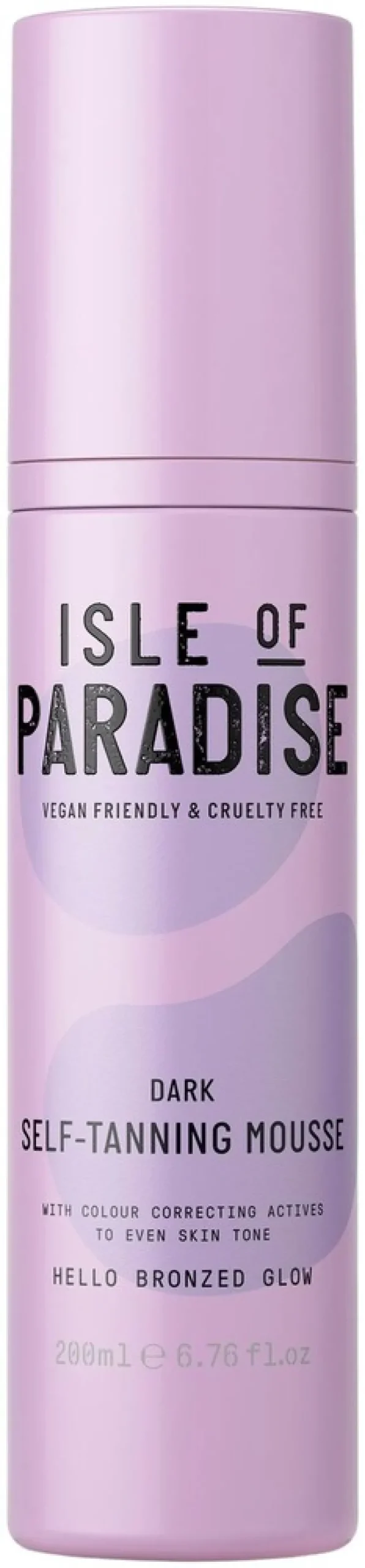 Isle Of Paradise Tinted Self-Tan Mousse - Dark -itseruskettava vaahto 200ml