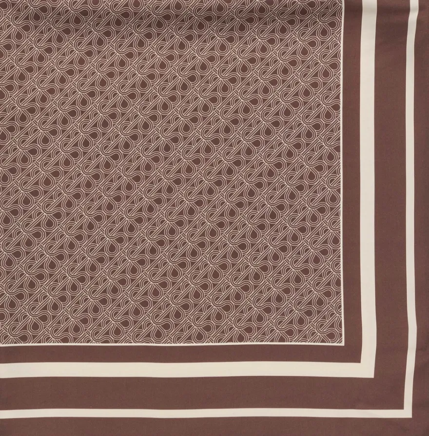 Isora Monogram Scarf