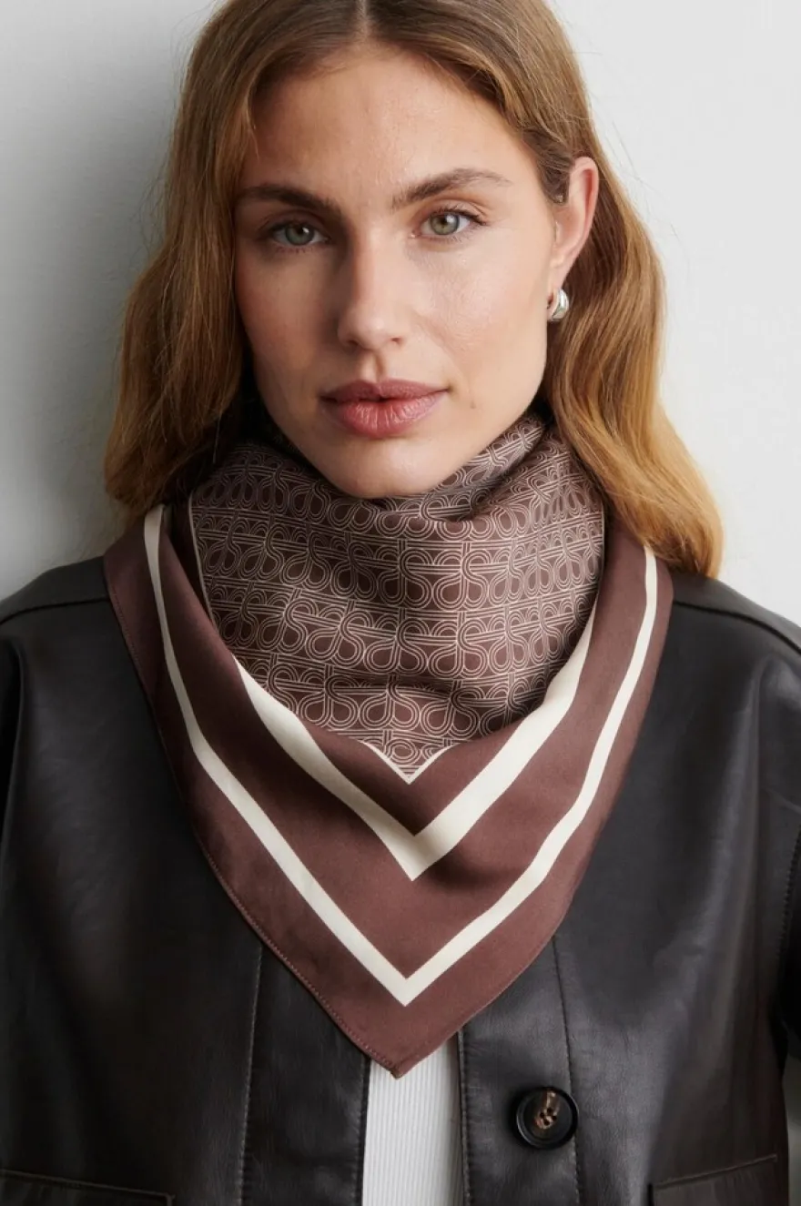 Isora Monogram Scarf
