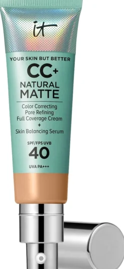 IT Cosmetics CC+ Cream Natural Matte Foundation SPF 40 meikkivoide 32 ml