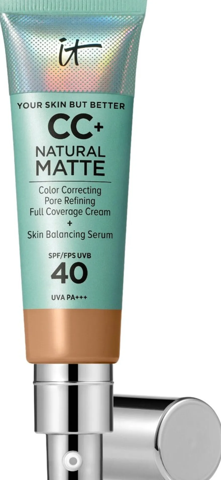 IT Cosmetics CC+ Cream Natural Matte Foundation SPF 40 meikkivoide 32 ml