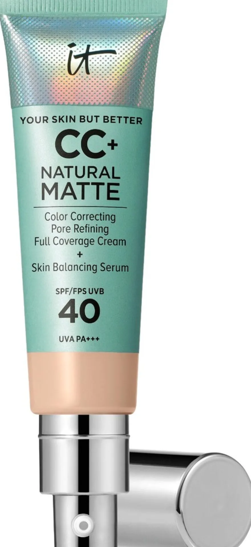 IT Cosmetics CC+ Cream Natural Matte Foundation SPF 40 meikkivoide 32 ml