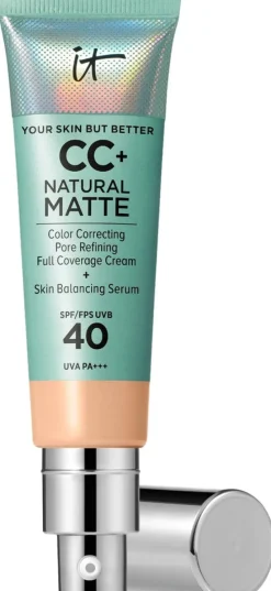 IT Cosmetics CC+ Cream Natural Matte Foundation SPF 40 meikkivoide 32 ml
