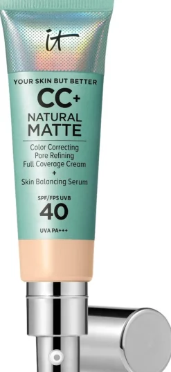 IT Cosmetics CC+ Cream Natural Matte Foundation SPF 40 meikkivoide 32 ml