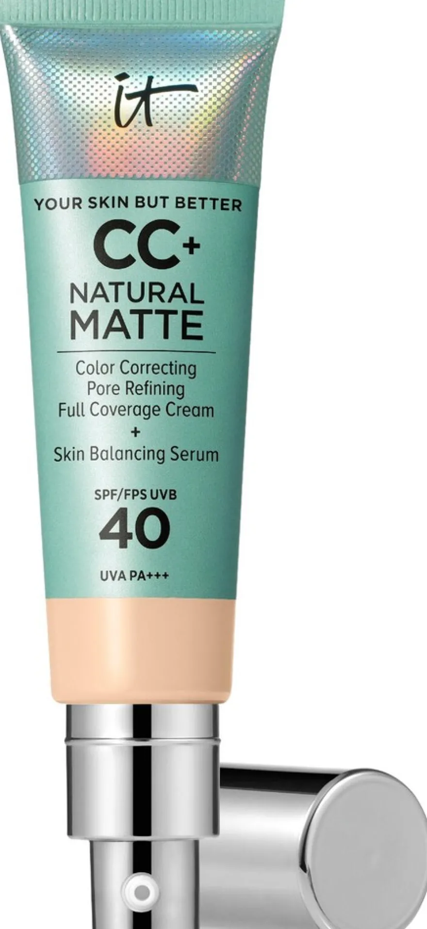 IT Cosmetics CC+ Cream Natural Matte Foundation SPF 40 meikkivoide 32 ml