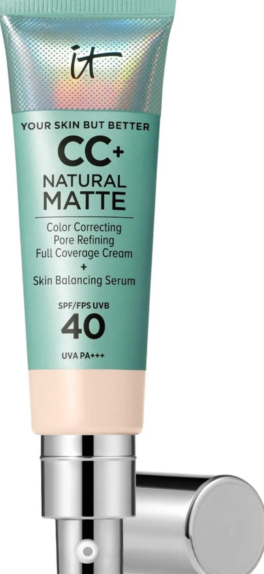 IT Cosmetics CC+ Cream Natural Matte Foundation SPF 40 meikkivoide 32 ml