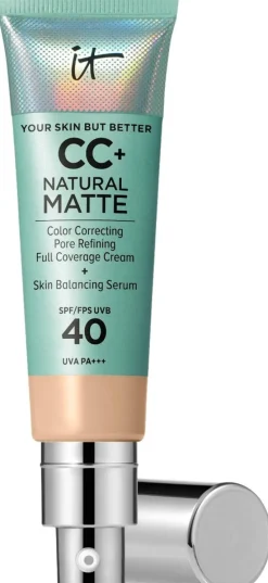 IT Cosmetics CC+ Cream Natural Matte Foundation SPF 40 meikkivoide 32 ml