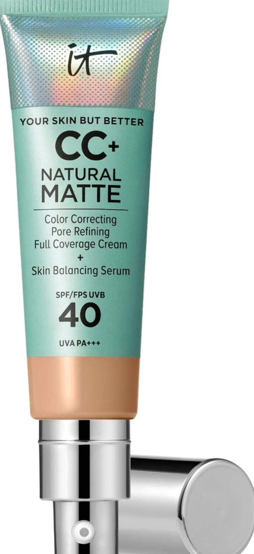 IT Cosmetics CC+ Cream Natural Matte Foundation SPF 40 meikkivoide 32 ml