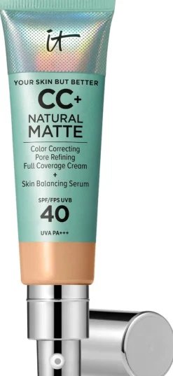 IT Cosmetics CC+ Cream Natural Matte Foundation SPF 40 meikkivoide 32 ml