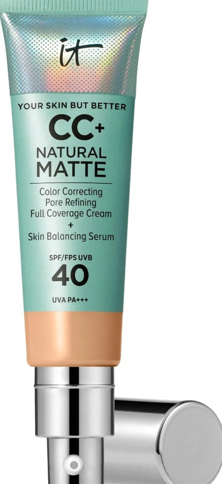 IT Cosmetics CC+ Cream Natural Matte Foundation SPF 40 meikkivoide 32 ml