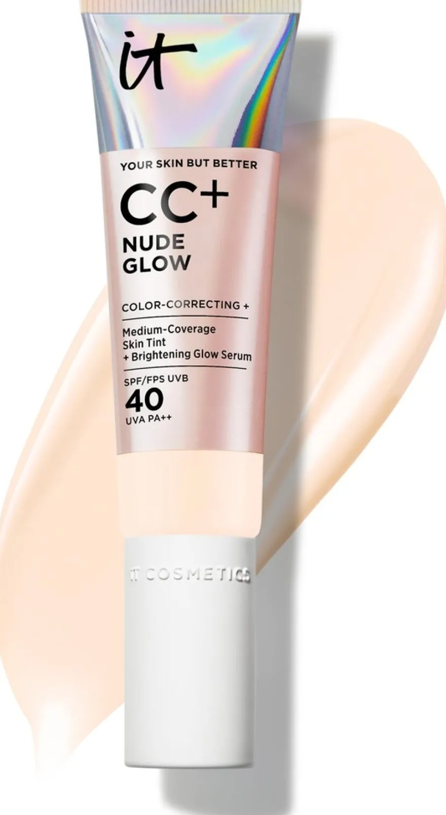 IT Cosmetics CC+ Nude Glow SPF 40 meikkivoide 32 ml