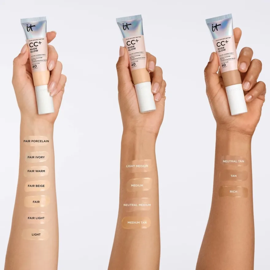 IT Cosmetics CC+ Nude Glow SPF 40 meikkivoide 32 ml