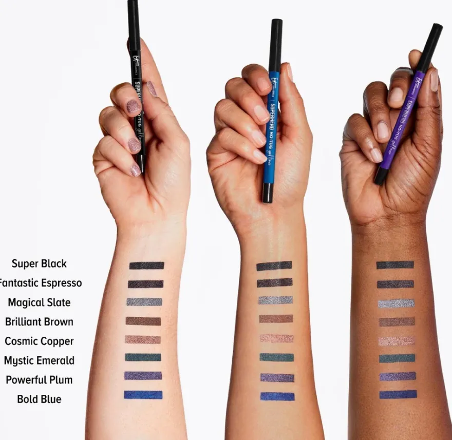 It Cosmetics Superhero No-Tug Waterpfoof Gel EyeLiner silmänrajauskynä 11,5 g