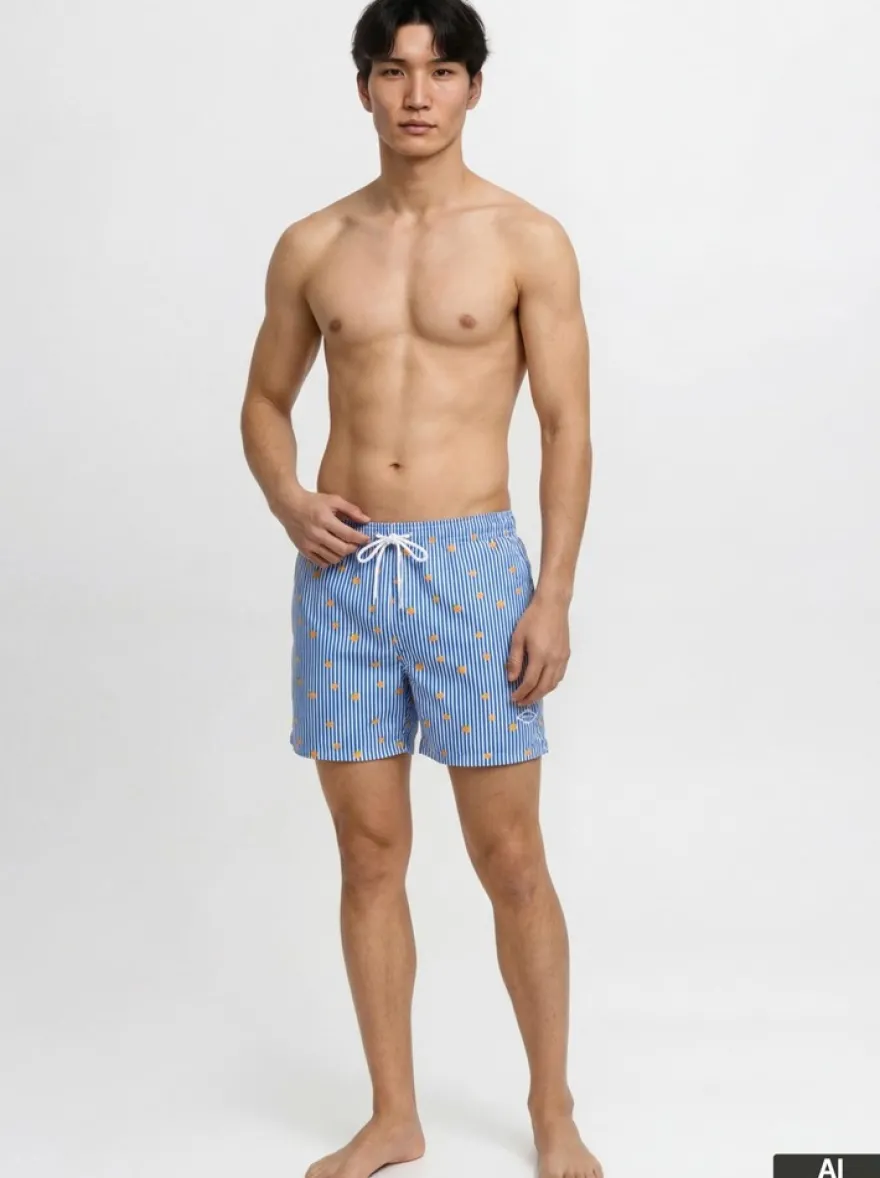 Jack&Jones Jpstmaui breeze mini stripe uimashortsit