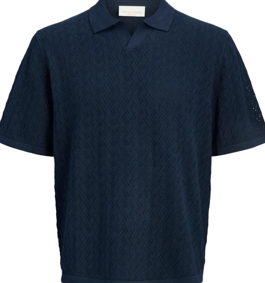 Jack & Jones Jrtyler lyhythihainen neulepikee