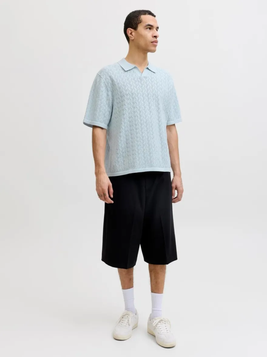 Jack & Jones Jrtyler lyhythihainen neulepikee