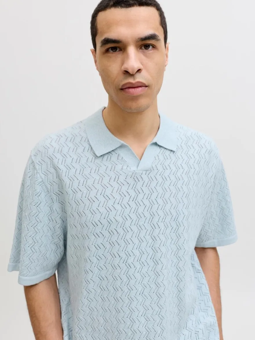 Jack & Jones Jrtyler lyhythihainen neulepikee