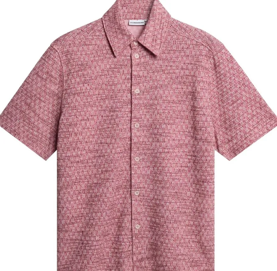 J.Lindeberg Torpa jaqguard shirt lyhythihainen kauluspaita