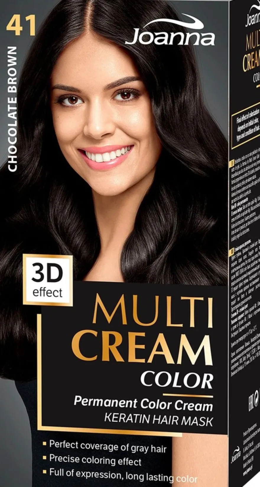 Joanna Multi Cream hiusväri 41 Chocolate brown permanent