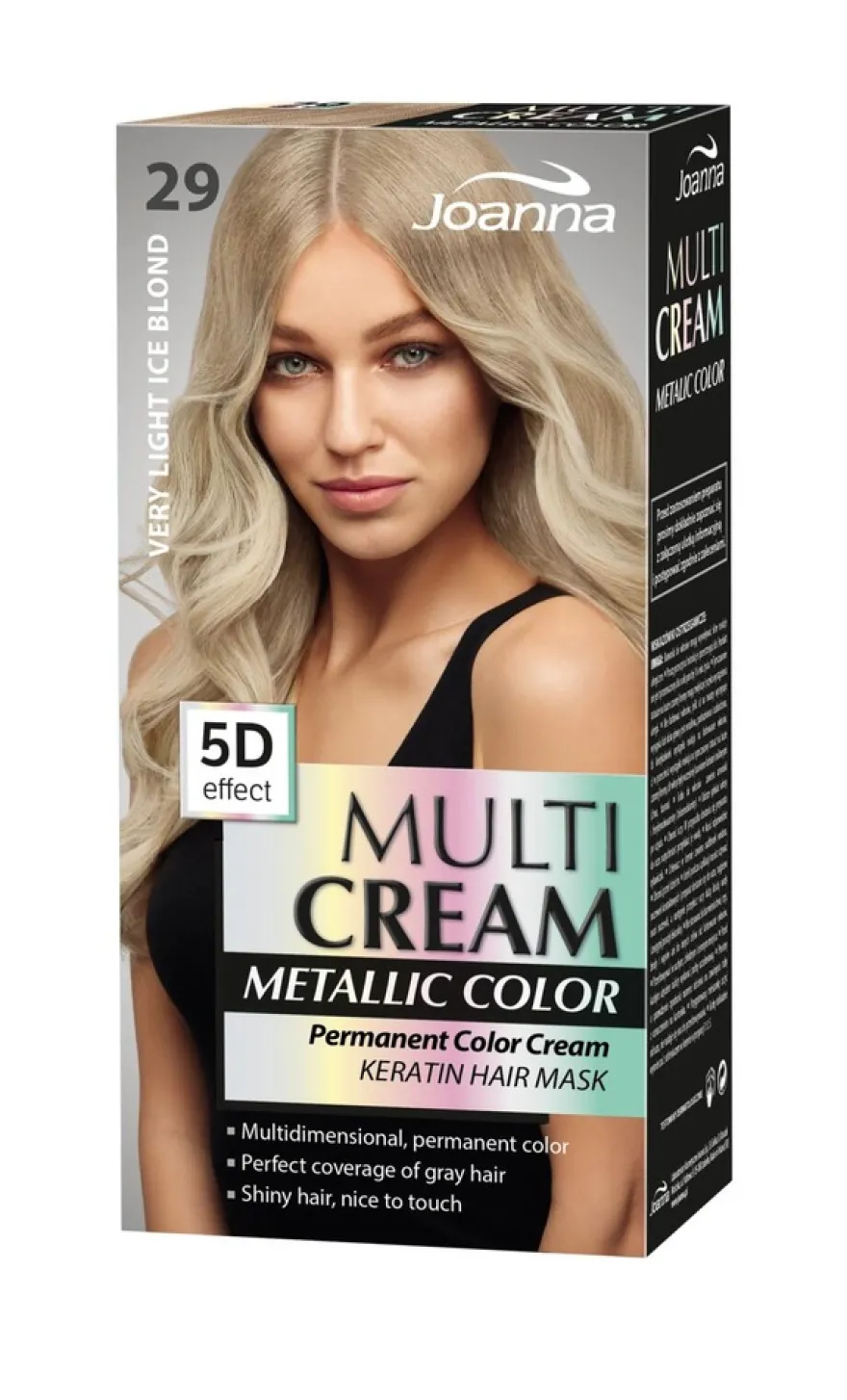 Joanna Multi Cream Metallic Color Ice Brown 29 hiusväri