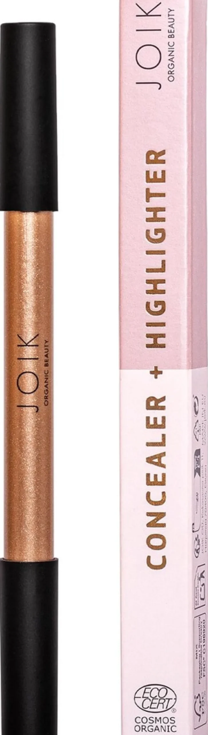 JOIK Organic Beauty Dual-Ended Highlighter and Concealer Stick 01