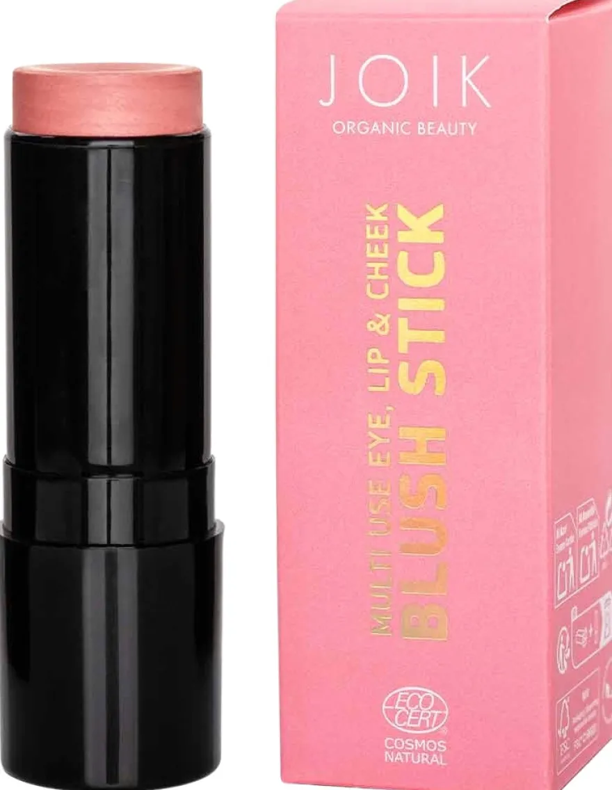 JOIK Organic Beauty 3in1 Make Up Stick Voidemainen huuli- ja poskipuna 01 Blushing Pink 8,5g
