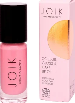 JOIK Organic Colour, Gloss & Care Lip Oil 07 Poppy Glam Sävyttävä huuliöljy 4,5 ml