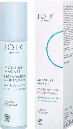 JOIK Organic Moisture Magnet Regenerating Night Cream Yövoide 50 ml