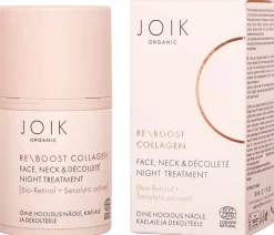JOIK Organic Re-Boost Collagen Face, Neck & Decollete Night Treatment Yövoide 50 ml