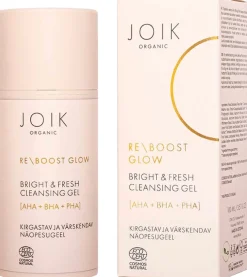 JOIK Organic Re-Boost Glow AHA+BHA+PHA Bright & Fresh Cleansing Gel Puhdistusgeeli 100 ml