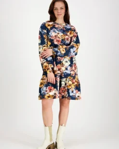 Kaiko Moss Rose Ruffle College mekko