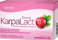 KarpaLact Strong Karpalouute-maitohapobakteeri ravintolisä 60 kaps.