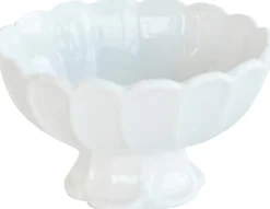 Keraaminen kulho 18,5x18,5x11 cm valk