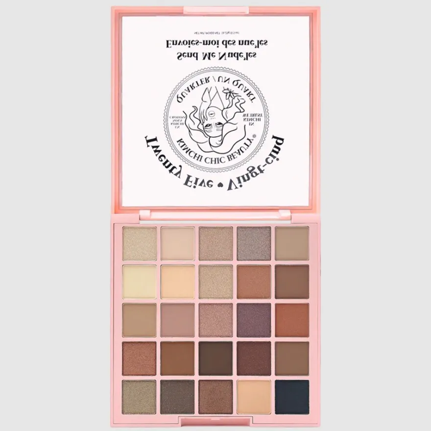 KimChi Chic Beauty Twenty Five Palette Send Me Nude’les luomiväripaletti 16,25 g