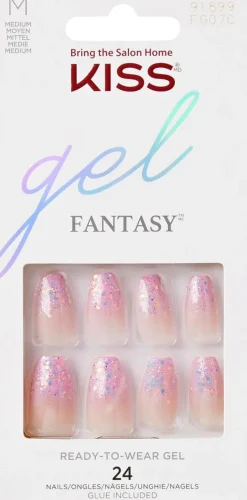Kiss Gel Fantasy kynnet Winter Sparks 24kpl