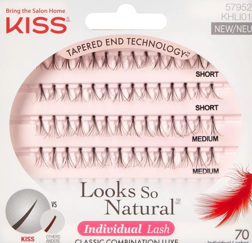 Kiss Looks So Natural -ripsitupsut Combination 70kpl