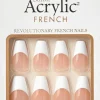 Kiss Salon Acrylic French kynnet Je T'aime 28 kpl
